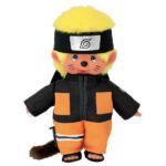 BANDAI Monchhichi Naruto Shippuden Plüschtier 20 cm