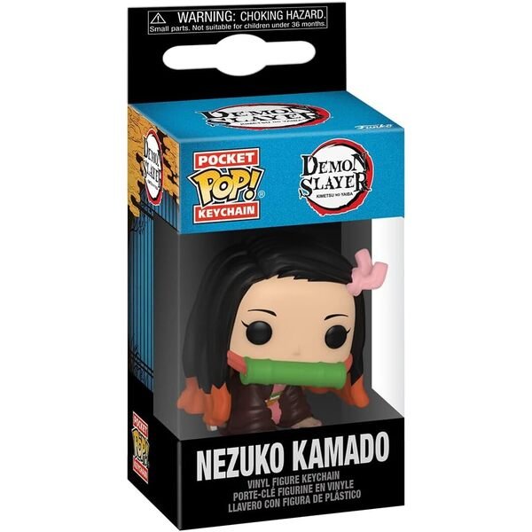FUNKO Pocket Pop! Demon Slayer Nezuko Schlüsselanhänger – Bild 3