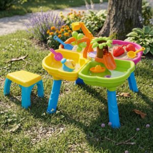 SUN AND SPORT Sand- und Wassertisch 59 cm mit Zubehör