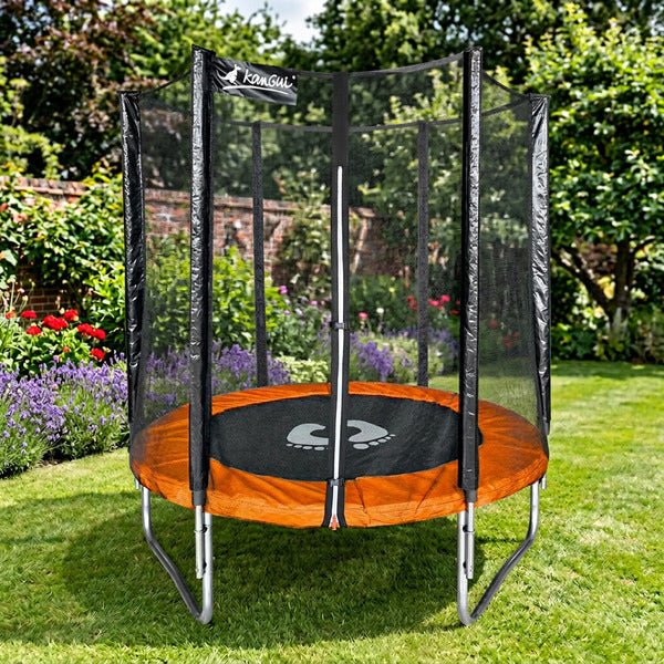 SUN AND SPORT Trampolin mit Sicherheitsnetz 183 cm