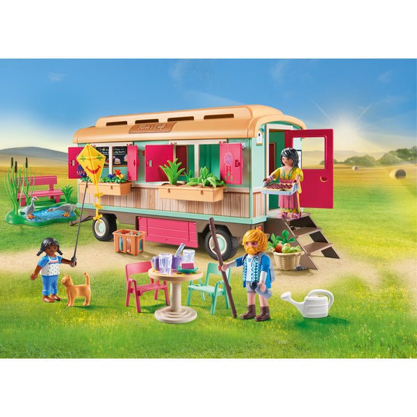 PLAYMOBIL Country Bauwagen Café-Boutique 71441 – Bild 2