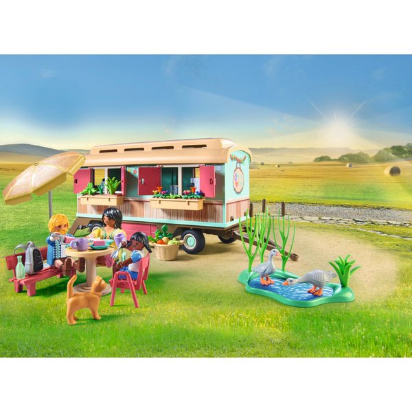 PLAYMOBIL Country Bauwagen Café-Boutique 71441 – Bild 4