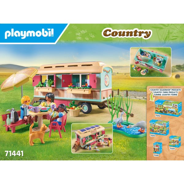 PLAYMOBIL Country Bauwagen Café-Boutique 71441 – Bild 5