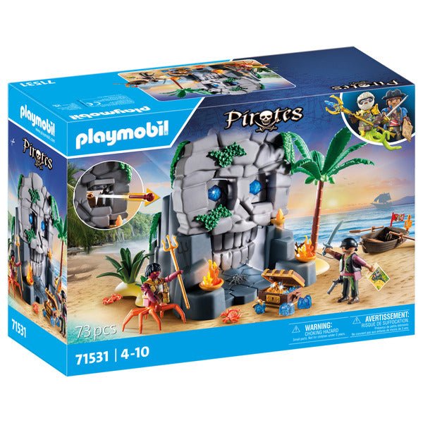 PLAYMOBIL Pirates Schatzinsel mit Seemonster 71531