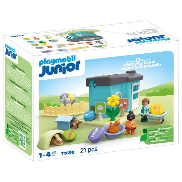 PLAYMOBIL Junior Tierhaus 71690