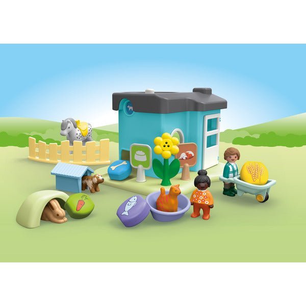 PLAYMOBIL Junior Tierhaus 71690 – Bild 2