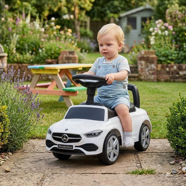 SUN AND SPORT Rutschauto Mercedes C-Klasse Weiß