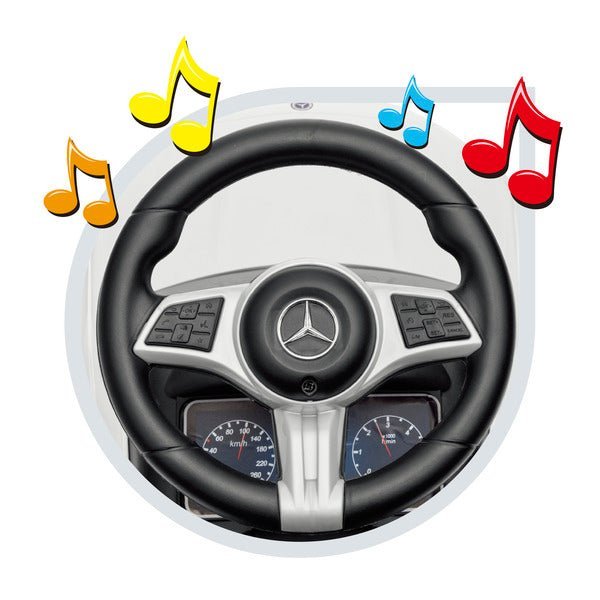 SUN AND SPORT Rutschauto Mercedes C-Klasse Weiß – Bild 3