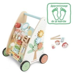WOOD N PLAY Lauflernwagen Woodandplay Holz