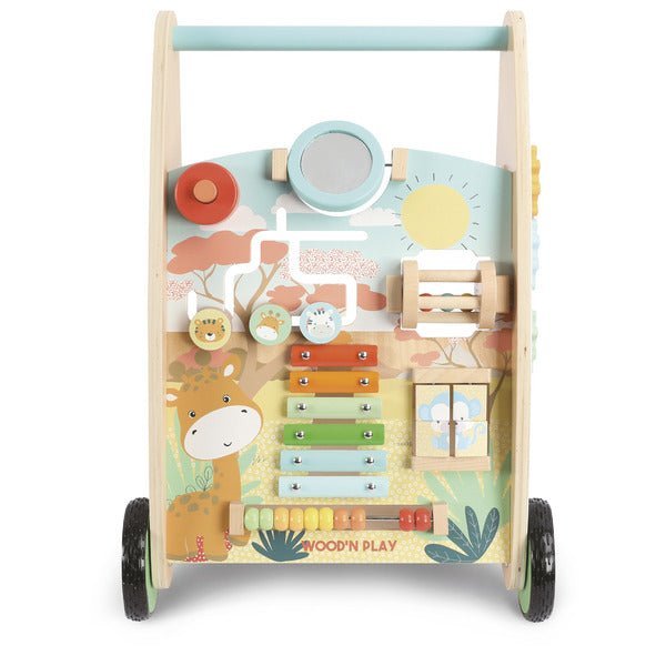 WOOD N PLAY Lauflernwagen Woodandplay Holz – Bild 2