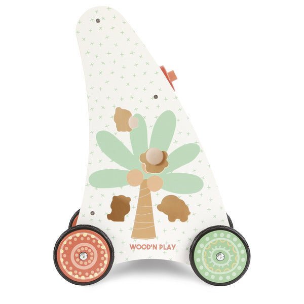 WOOD N PLAY Lauflernwagen Woodandplay Holz – Bild 3