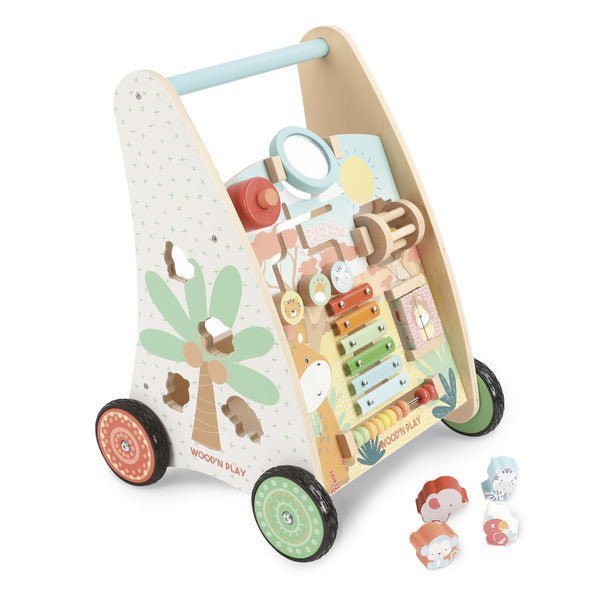 WOOD N PLAY Lauflernwagen Woodandplay Holz – Bild 4