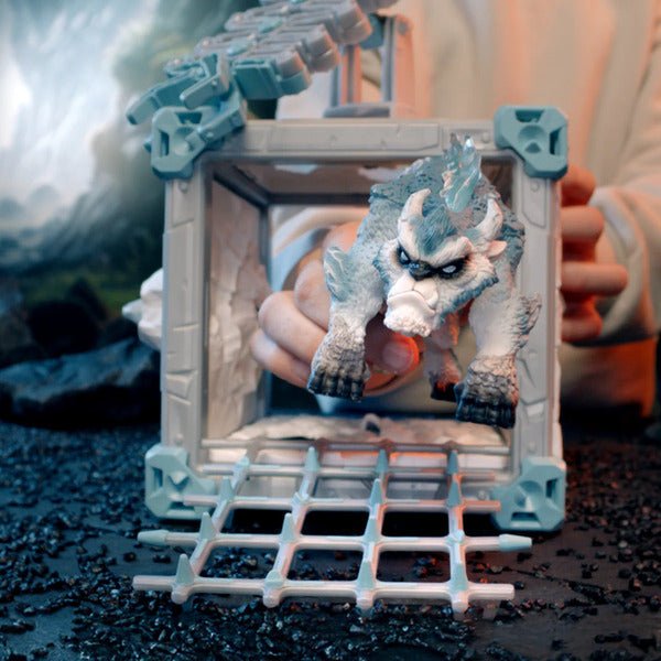 SCHLEICH Eldrador BattleCave Eis-Bestie Spielset 985384 – Bild 4