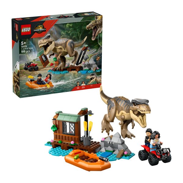 LEGO Jurassic World T. rex Flussabenteuer 76975