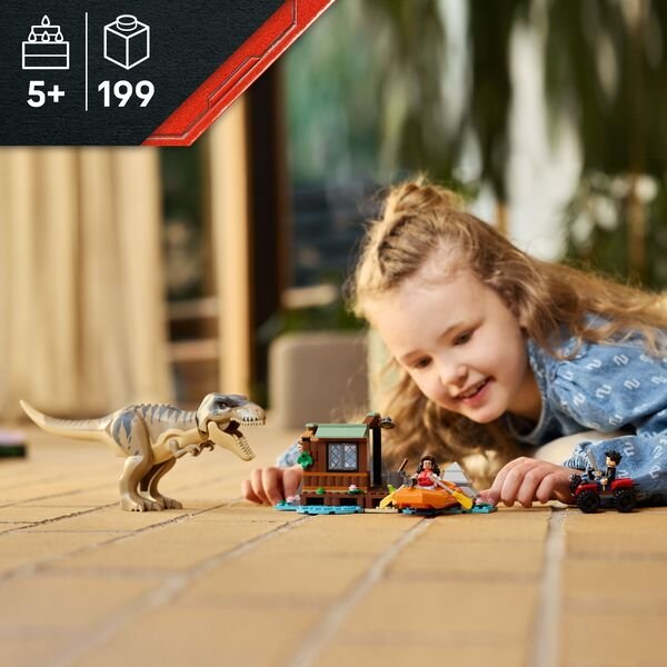 LEGO Jurassic World T. rex Flussabenteuer 76975 – Bild 3