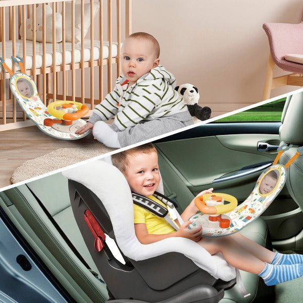 BABY SMILE Lenkrad Spielzeug Licht und Sound – Bild 2