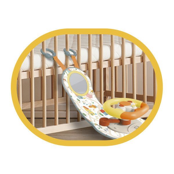 BABY SMILE Lenkrad Spielzeug Licht und Sound – Bild 4