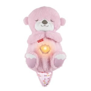 FISHER PRICE Plüschtier Schlummerotter Rosa