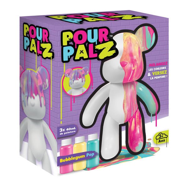 SILVERLIT Pour Palz Bärenfigur Malset 22 cm