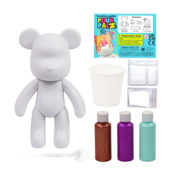 SILVERLIT Pour Palz Bärenfigur Malset 22 cm – Bild 5